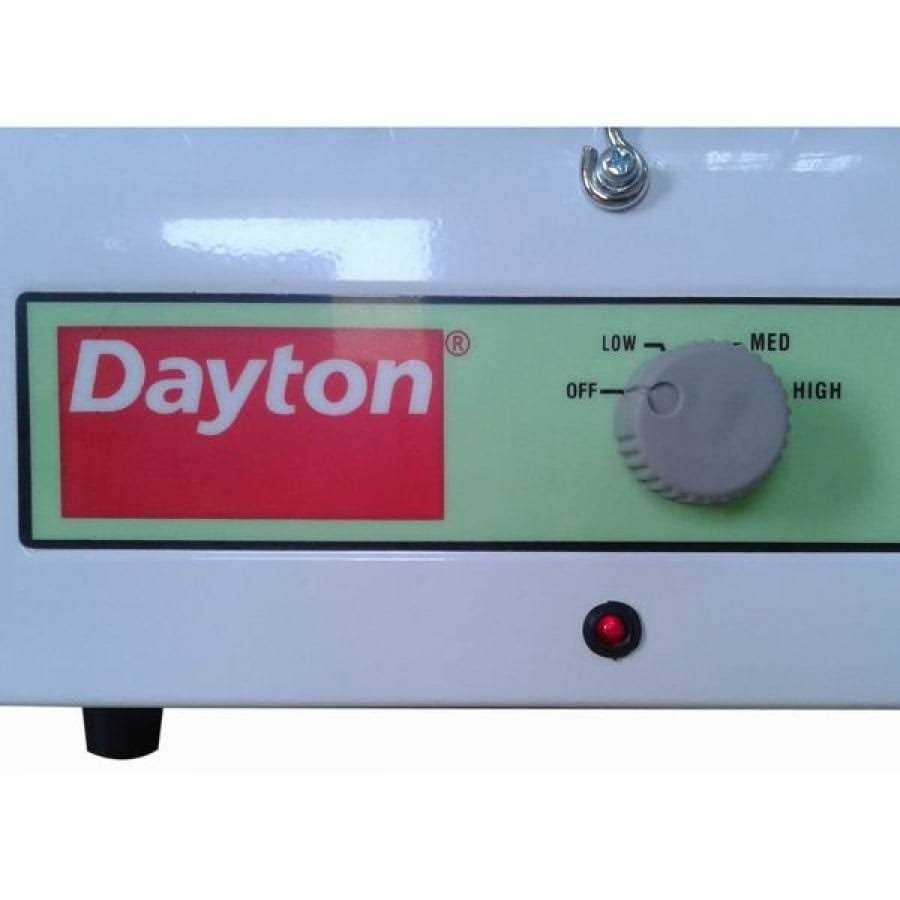 Dayton 3vu31 Portable Electric Jobsite & Garage Heater - Image 2