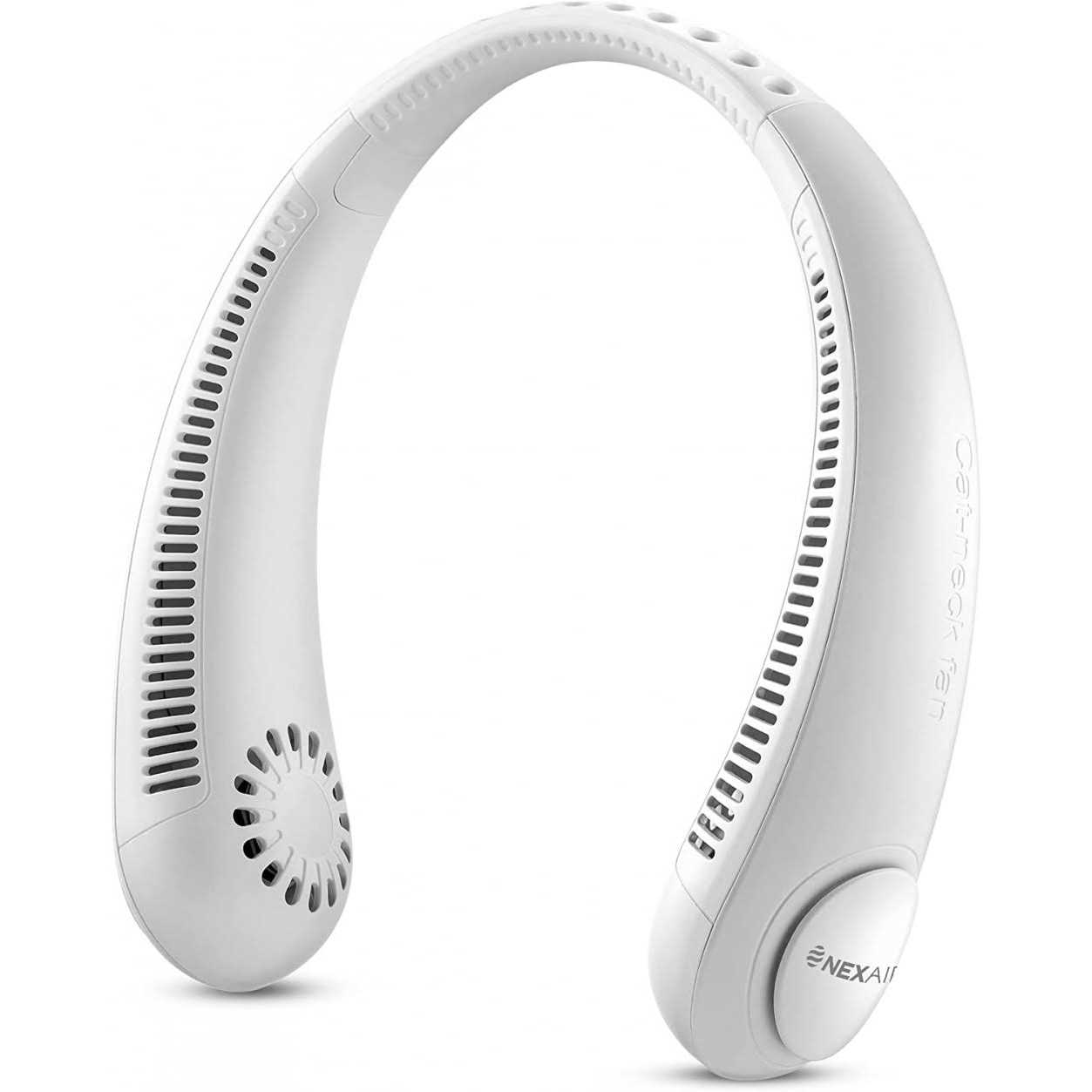 Nexair Portable Neck Fan 3 Speed Rechargeable Bladeless Neck