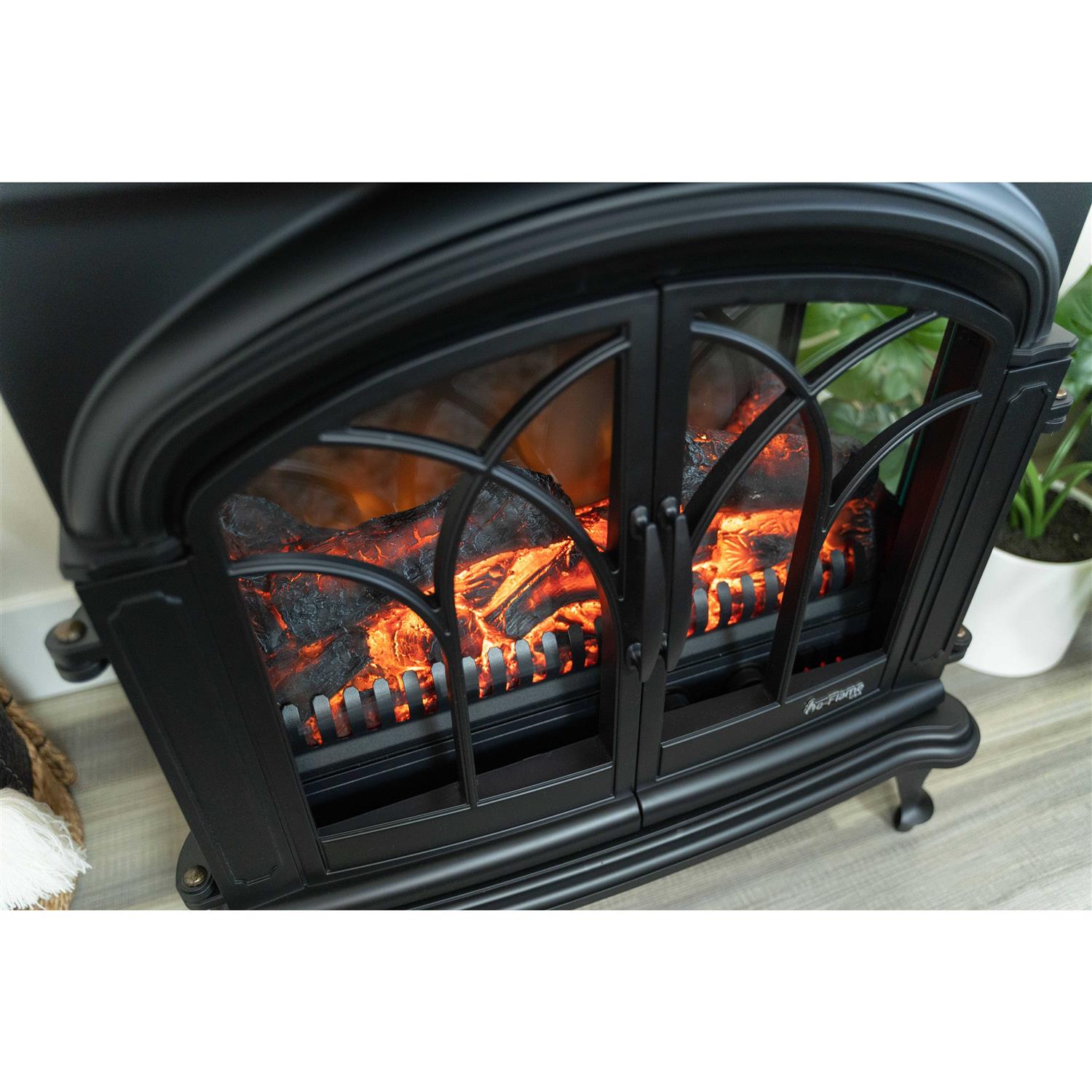 e-flame USA 28 XL Denali Portable Freestanding Electric Fireplace Stove - Image 4