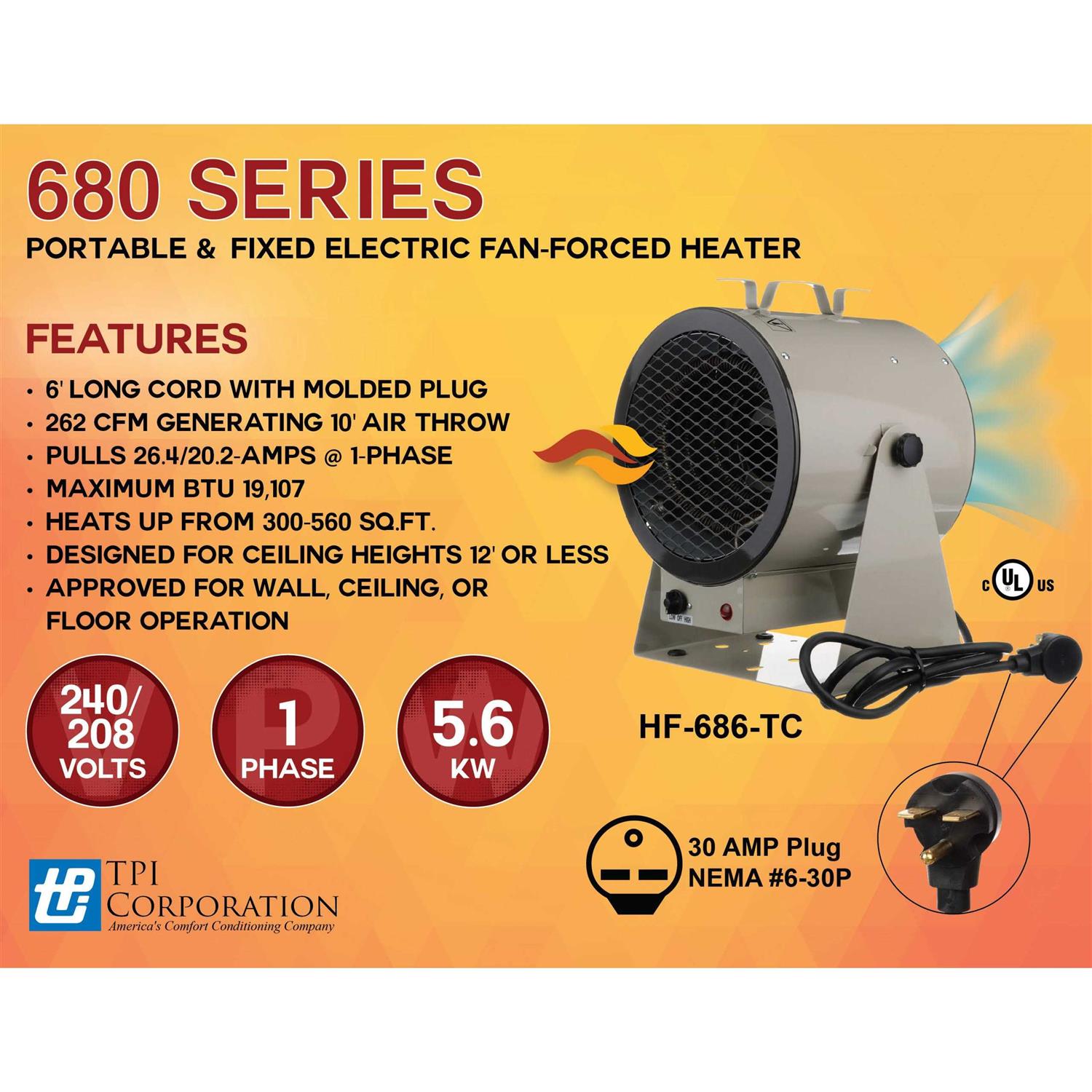 Tpi Corp HF686TC - Image 3