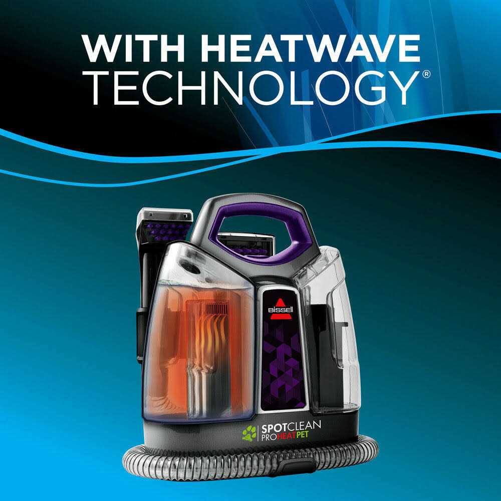 Bissell SpotClean ProHeat Pet Portable Carpet Cleaner 6119W - Image 4