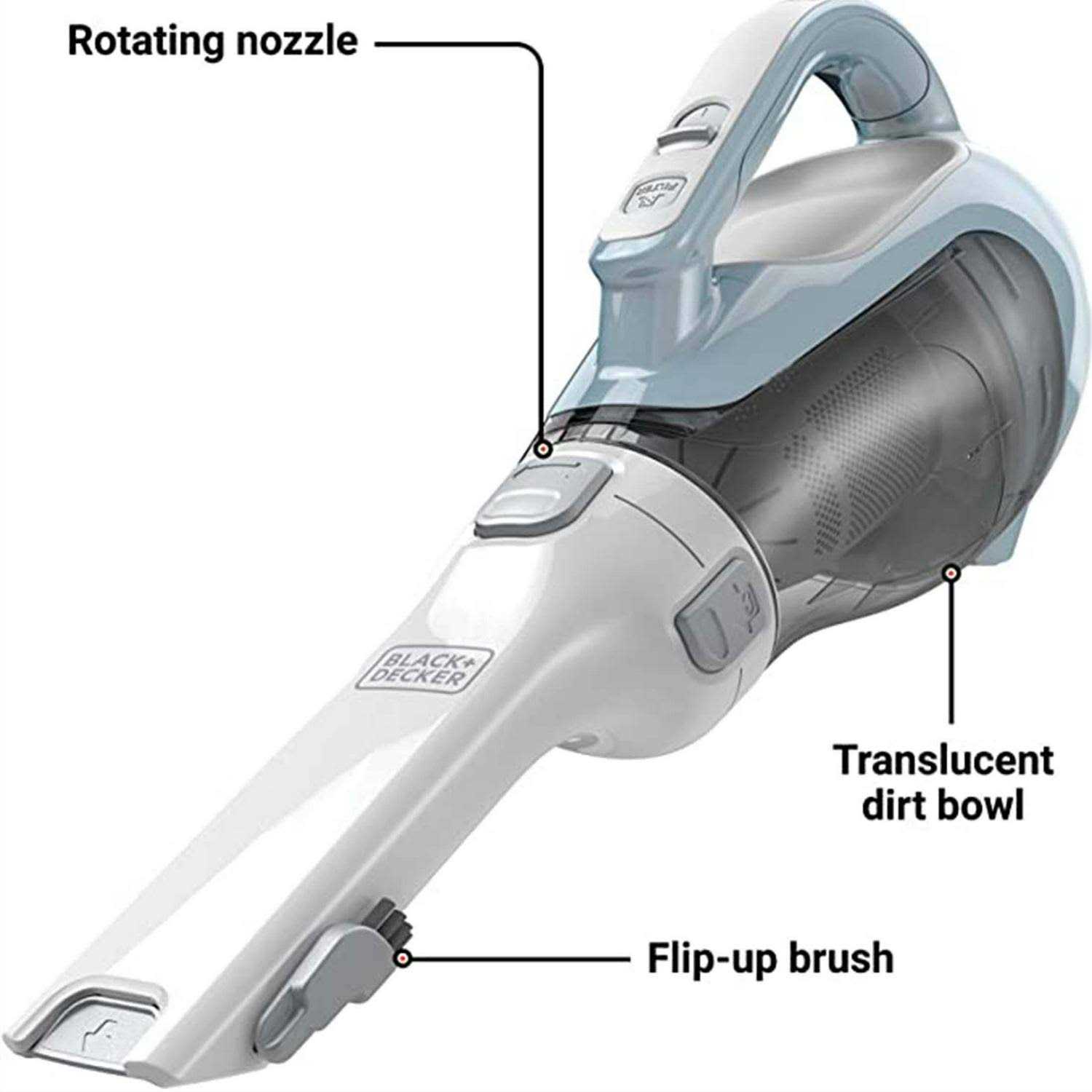 Black+decker Dustbuster 16V Lithium Hand Vacuum chv1410l32 - Image 4