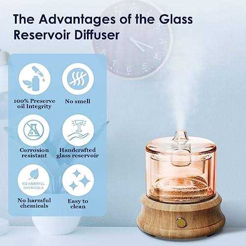 Lecdura Glass Essential Oil Diffuser Humidifier - Image 5