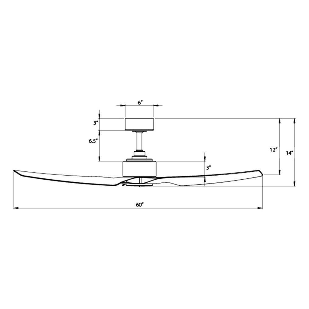 WAC Lighting Stella Smart Ceiling Fan F-056 - Image 4