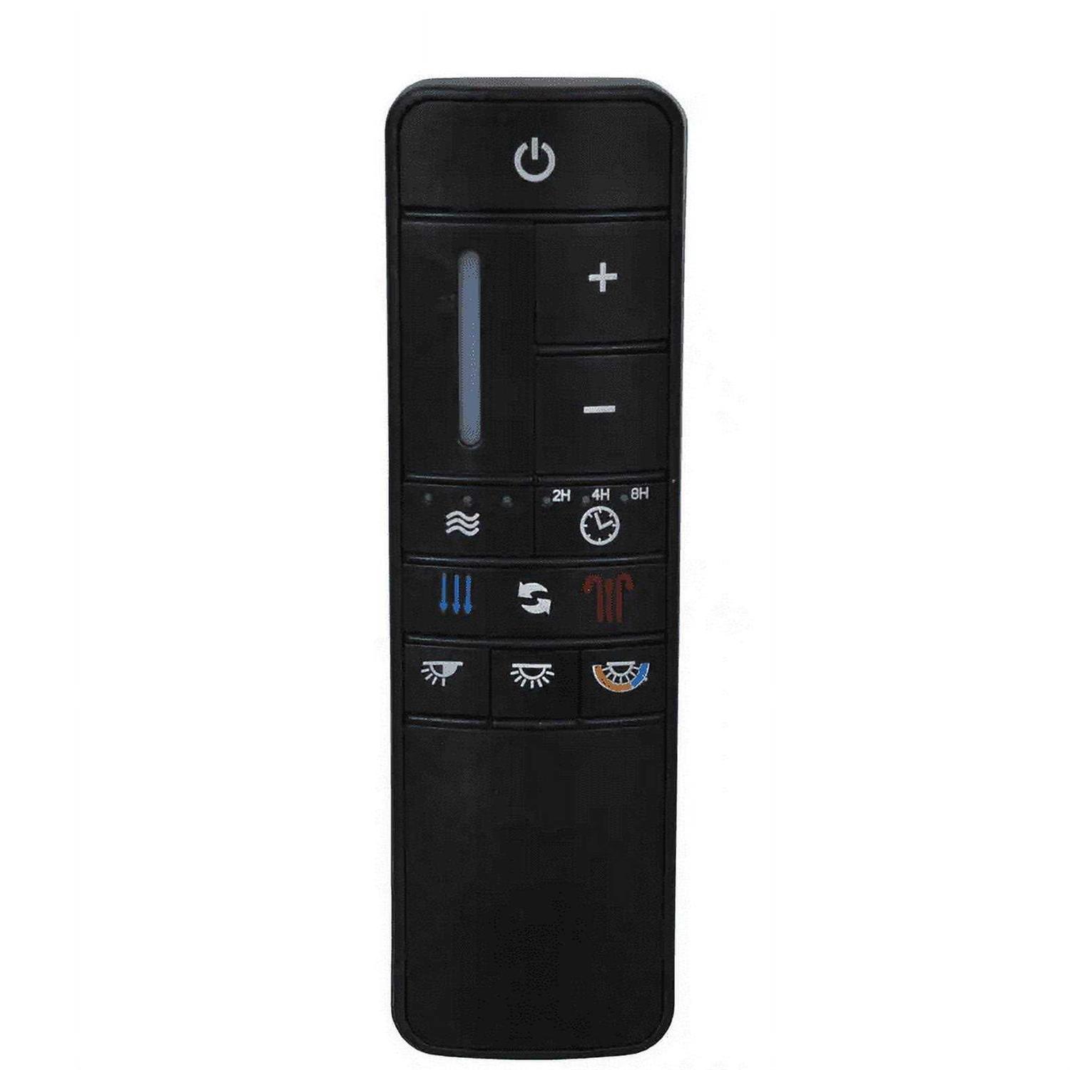 Home Decorators Collection Royalty II 120 in. Integrated LED Indoor/Outdoor Matte Black Ceiling Fan with Light and Remote - Image 2