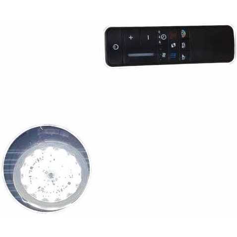 Home Decorators Collection Royalty II 120 in. Integrated LED Indoor/Outdoor Matte Black Ceiling Fan with Light and Remote - Image 3