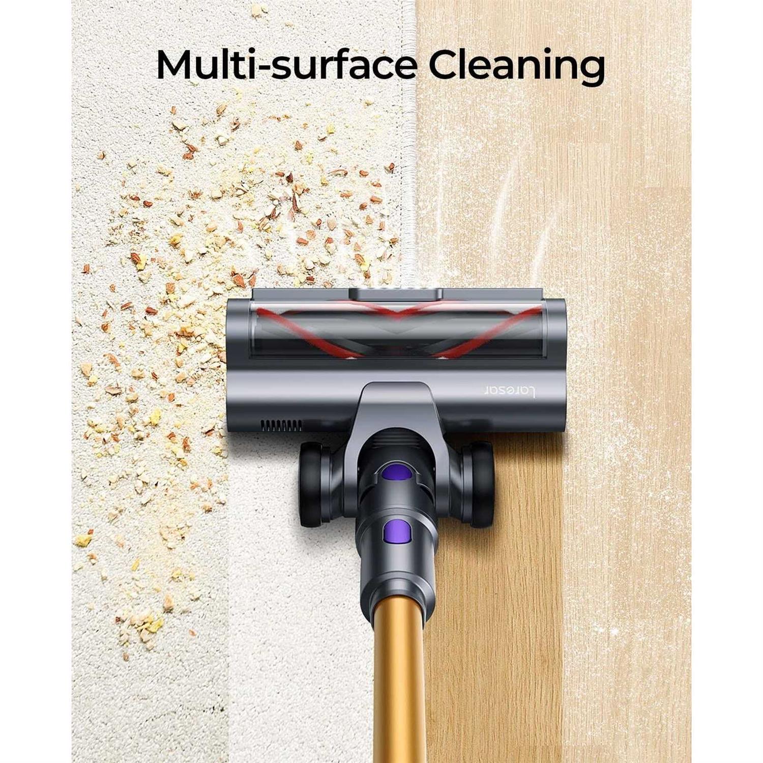 laresar cordless vacuum cleaner 400w/33Kpa stick vacuum cleaner with touch screen - Image 4