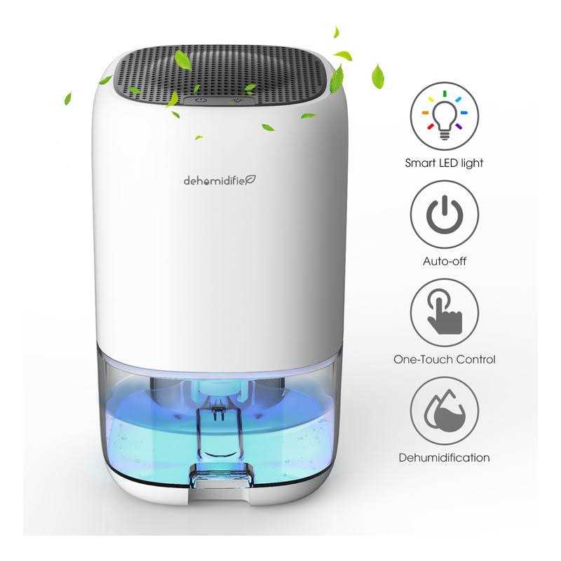 Kloudic Dehumidifier Portable and Ultra Quiet with Automatic Defrosting for Home 1000ml - Image 2