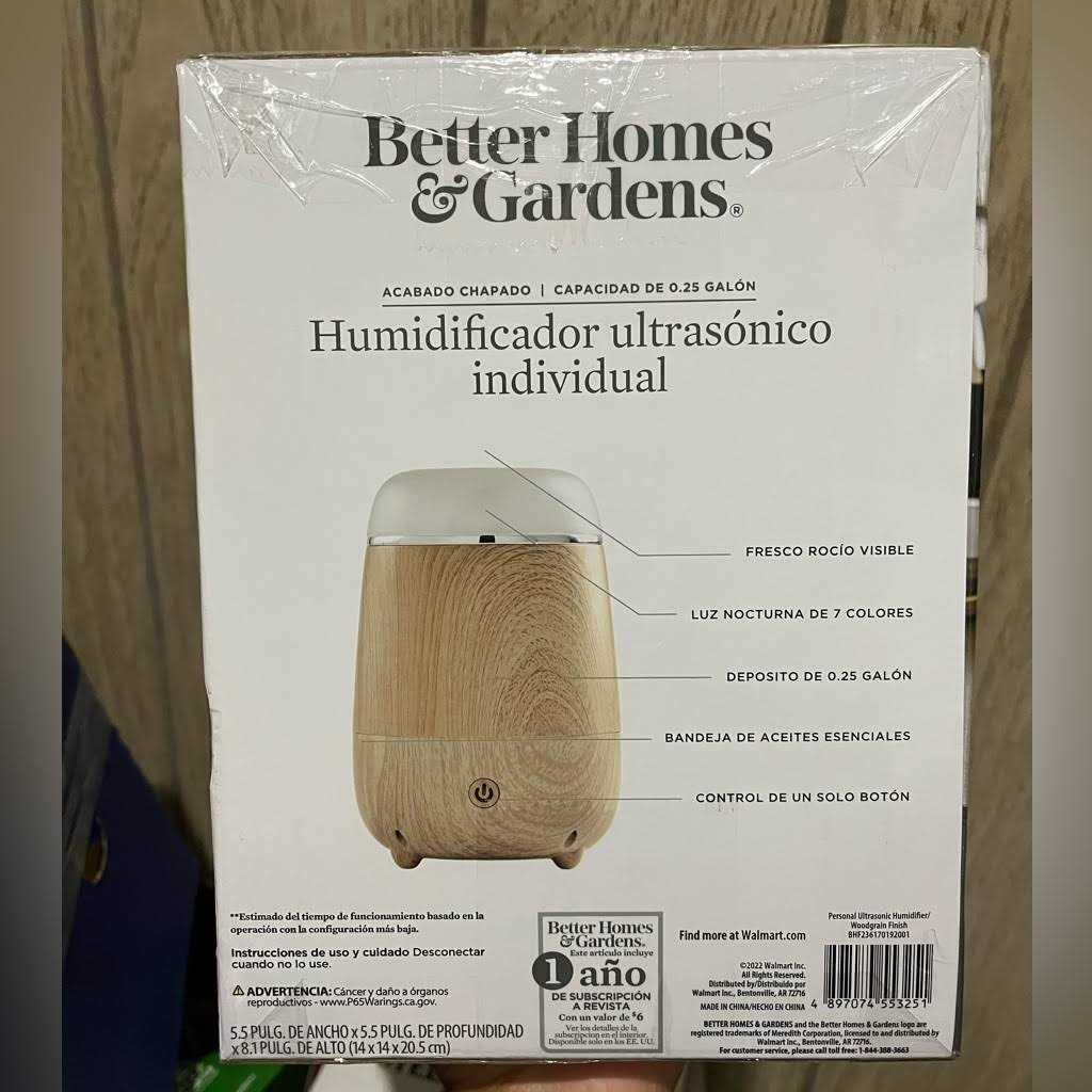 Better Homes&Gardens BHG Humidifier 0.25Gal - Image 4