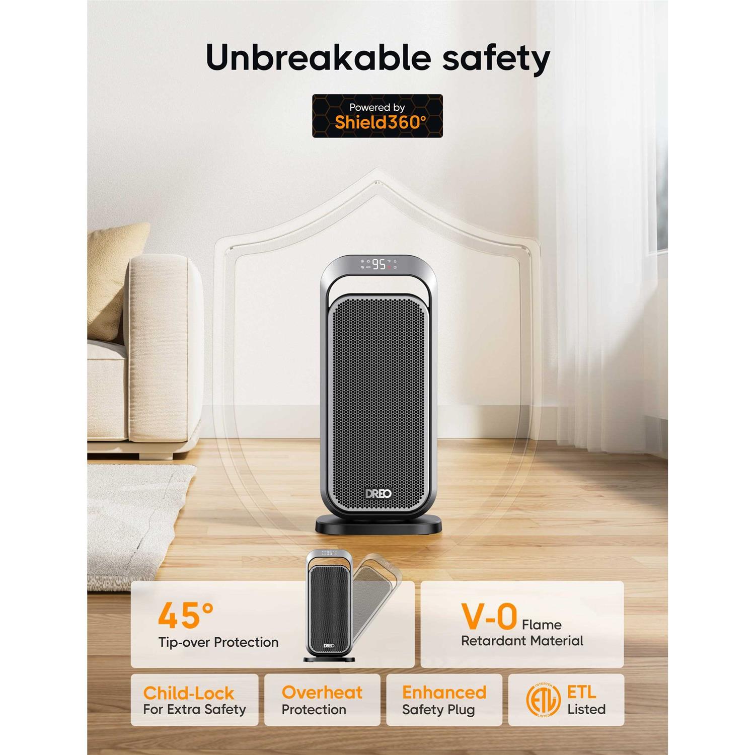 Dreo Solaris 317 Space Heater - Image 4