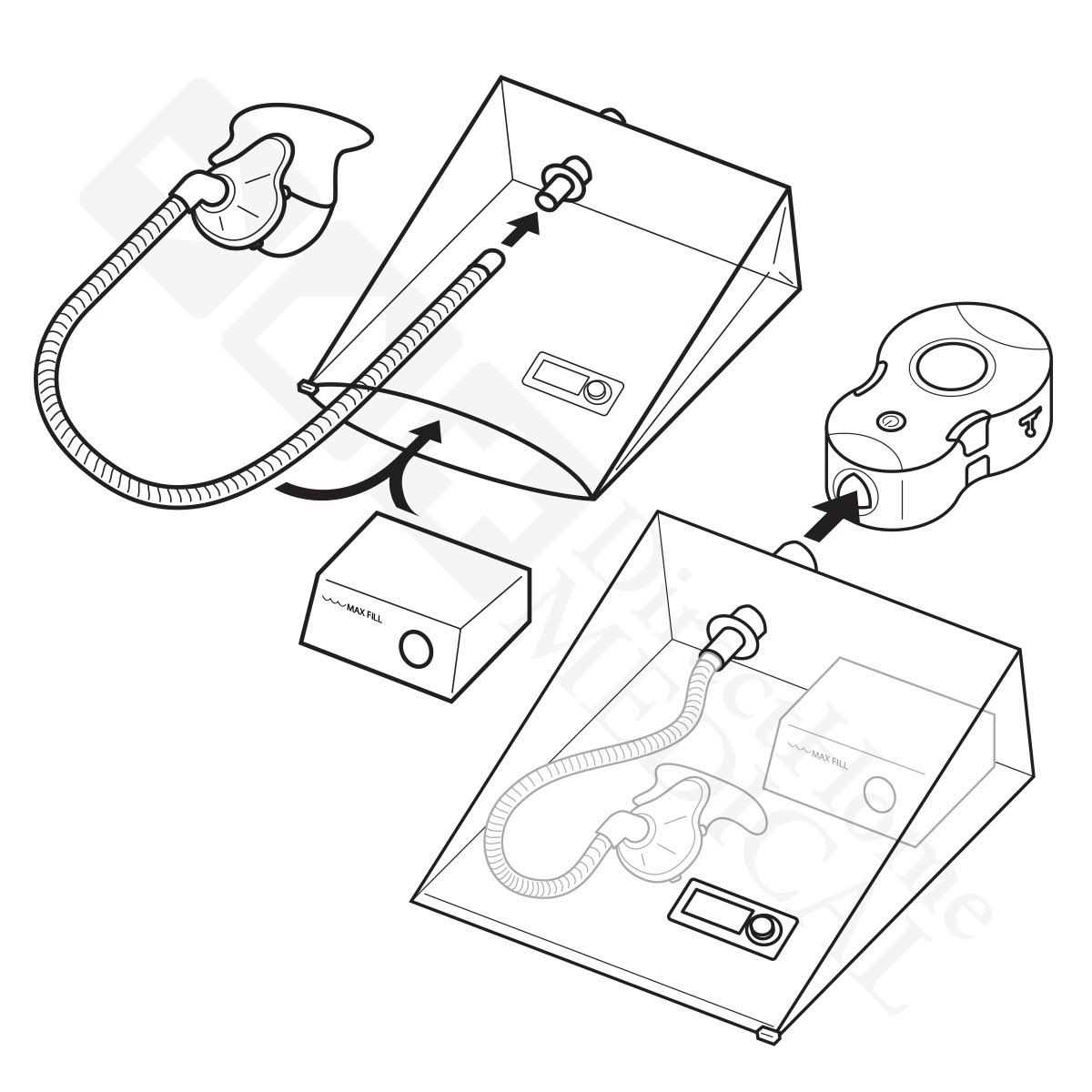 Sleep8 CPAP Sanitizing Filter Bag - Image 5