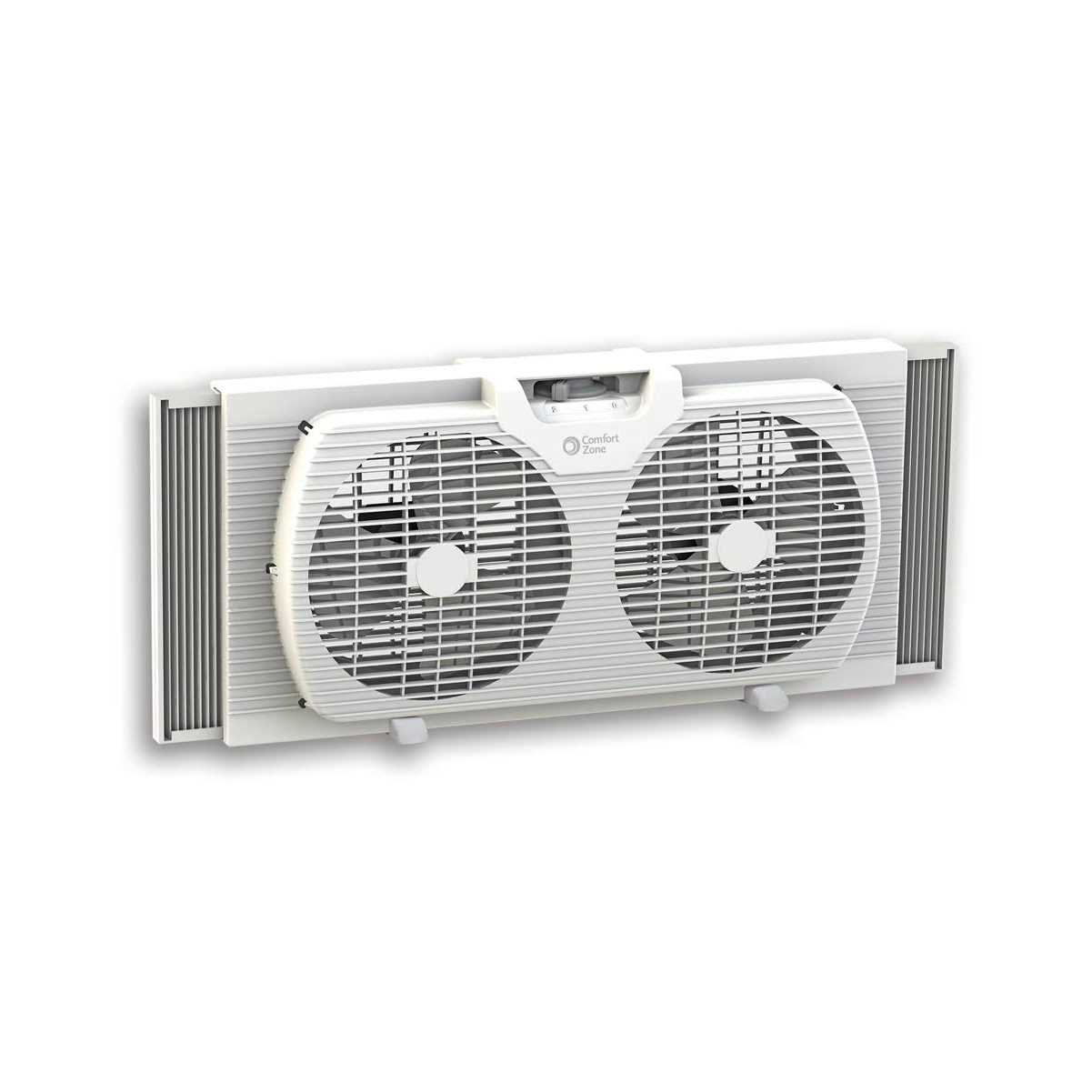 Comfort Zone Twin Window Fan