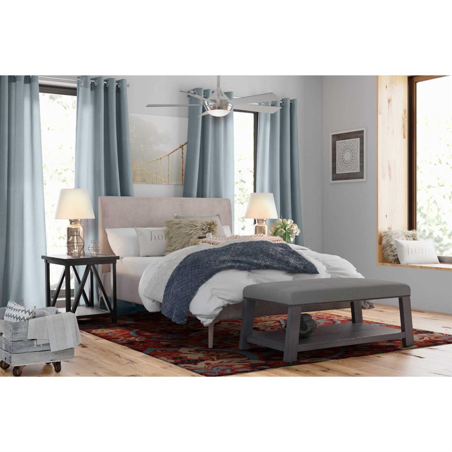 Fanimation Studio Collection Aire Drop 52 LED Indoor Ceiling Fan with Light Remote LP8068LBN - Image 4