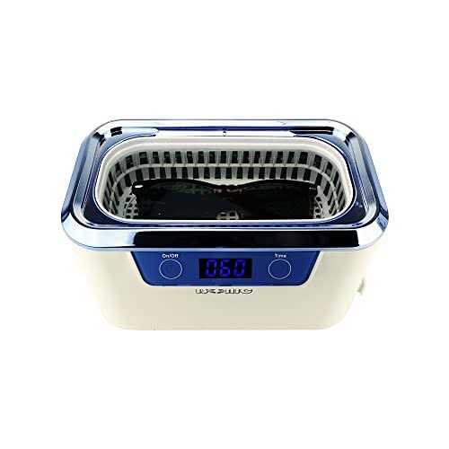 iSonic DS310C-WS Miniaturized Commercial Ultrasonic Cleaner with Makeup Brush Holder for Cosmetic Tools - Image 5