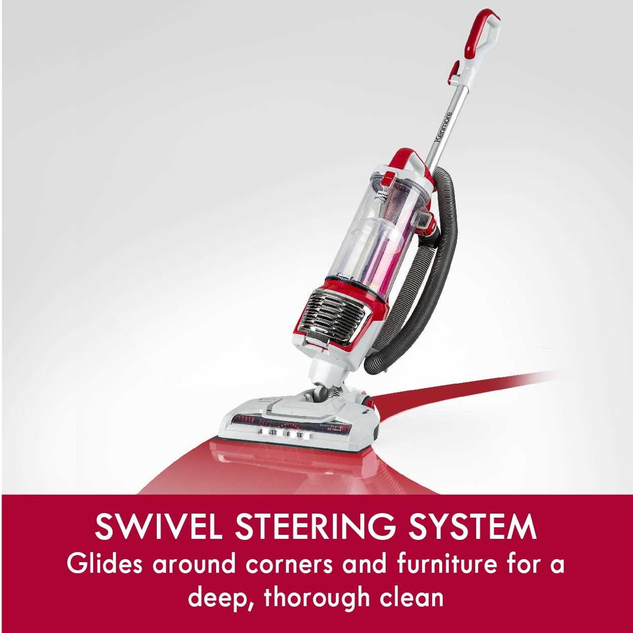 Kenmore DU2015 Bagless Upright Vacuum Lightweight Carpet Cleaner - Image 2