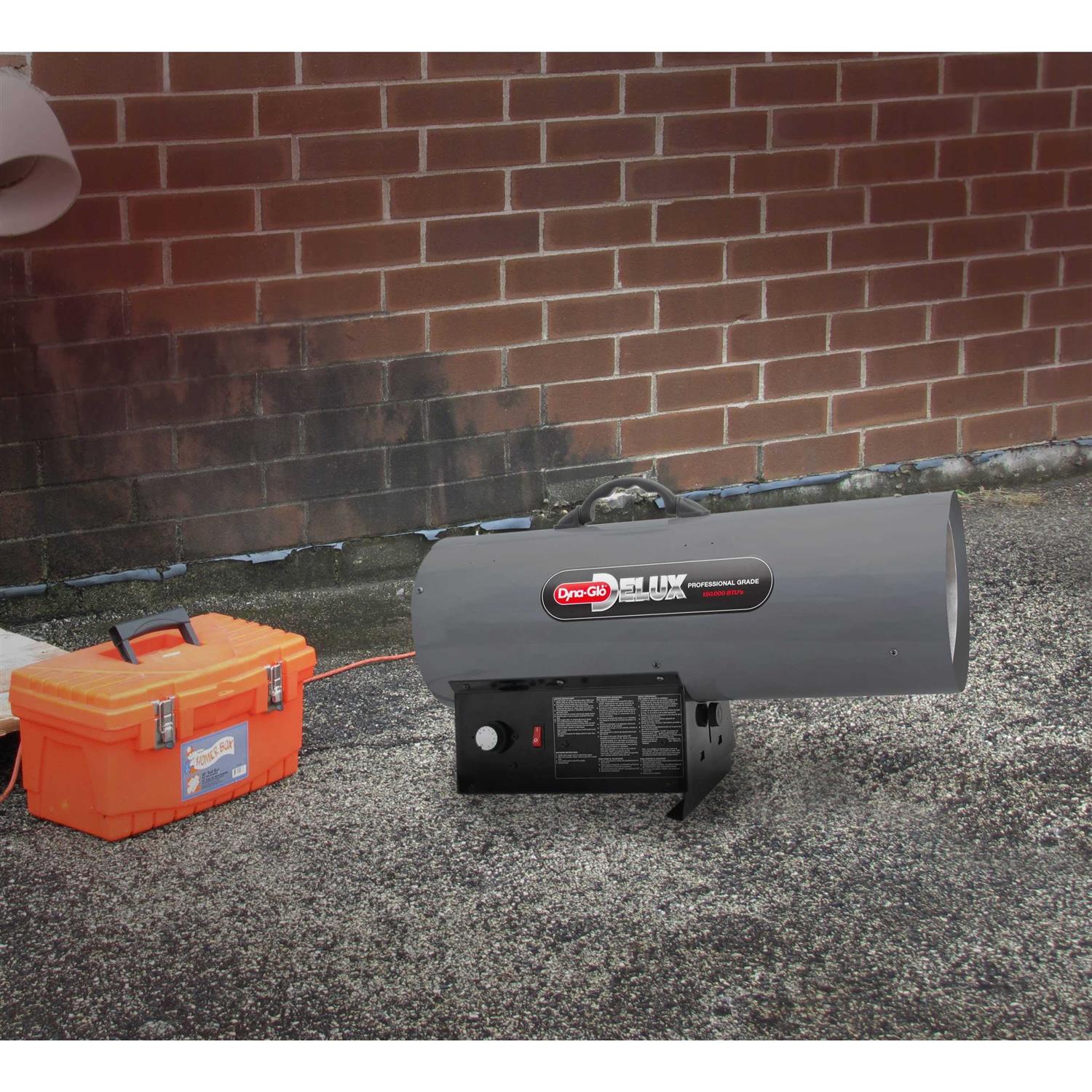 Dyna-Glo 150,000 BTU Delux Natural Gas Forced Air Heater RMC-FA150NGDGD - Image 4