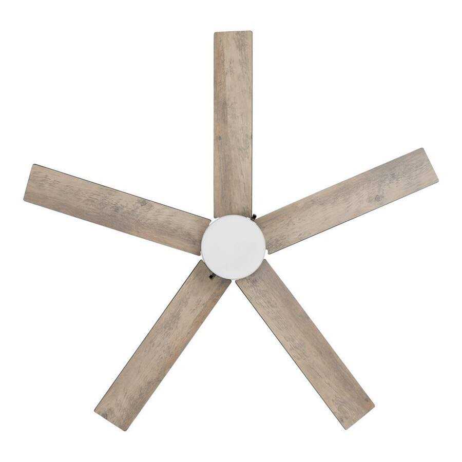 Hampton Bay Caltris 52 in. Integrated LED Indoor/Outdoor Matte Black Ceiling Fan with Light and Pull Chains Included AK382HG-MBK - Image 4