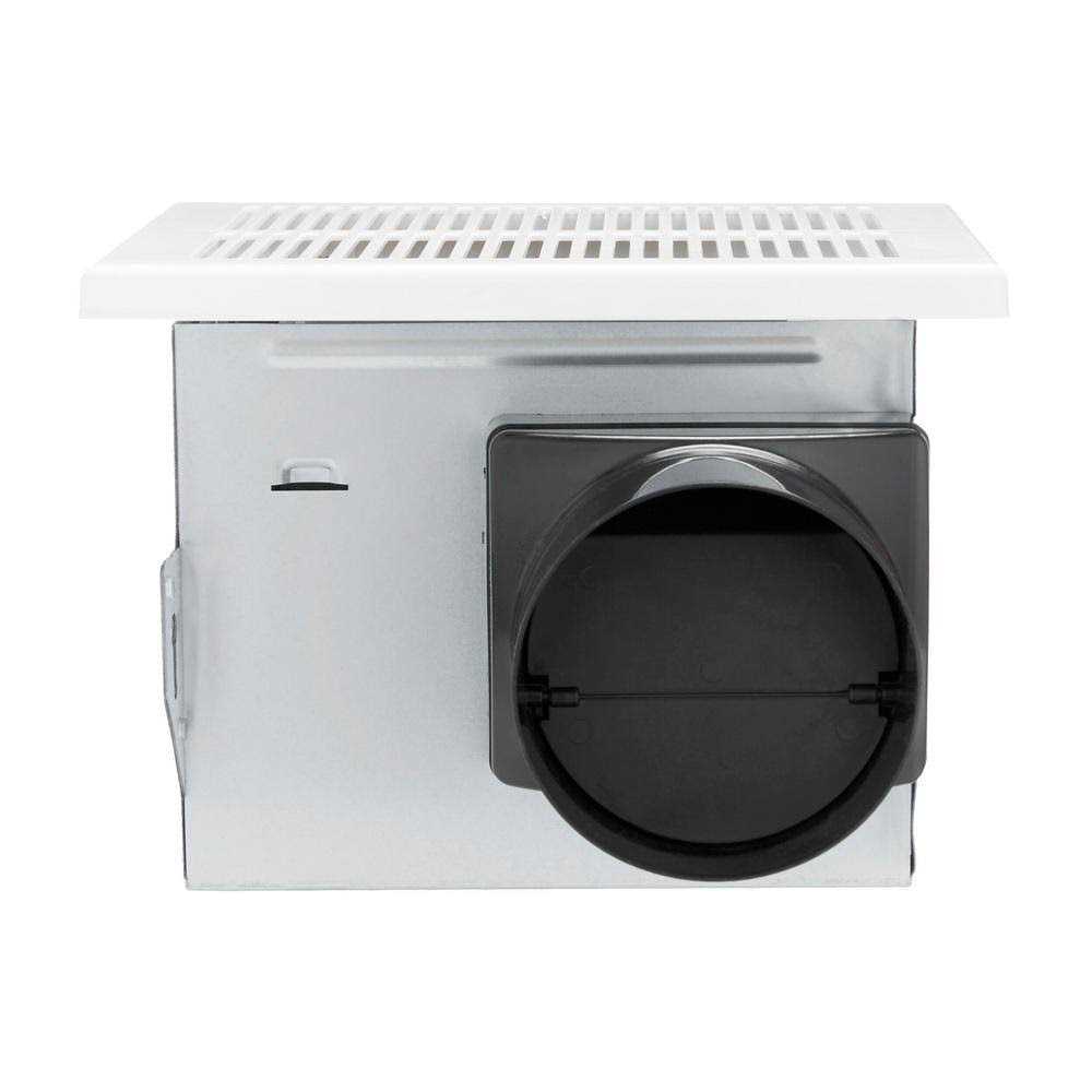 Hampton Bay 80 CFM Ceiling Mount Roomside Installation Humidity Sensing Bathroom Exhaust Fan - Image 2