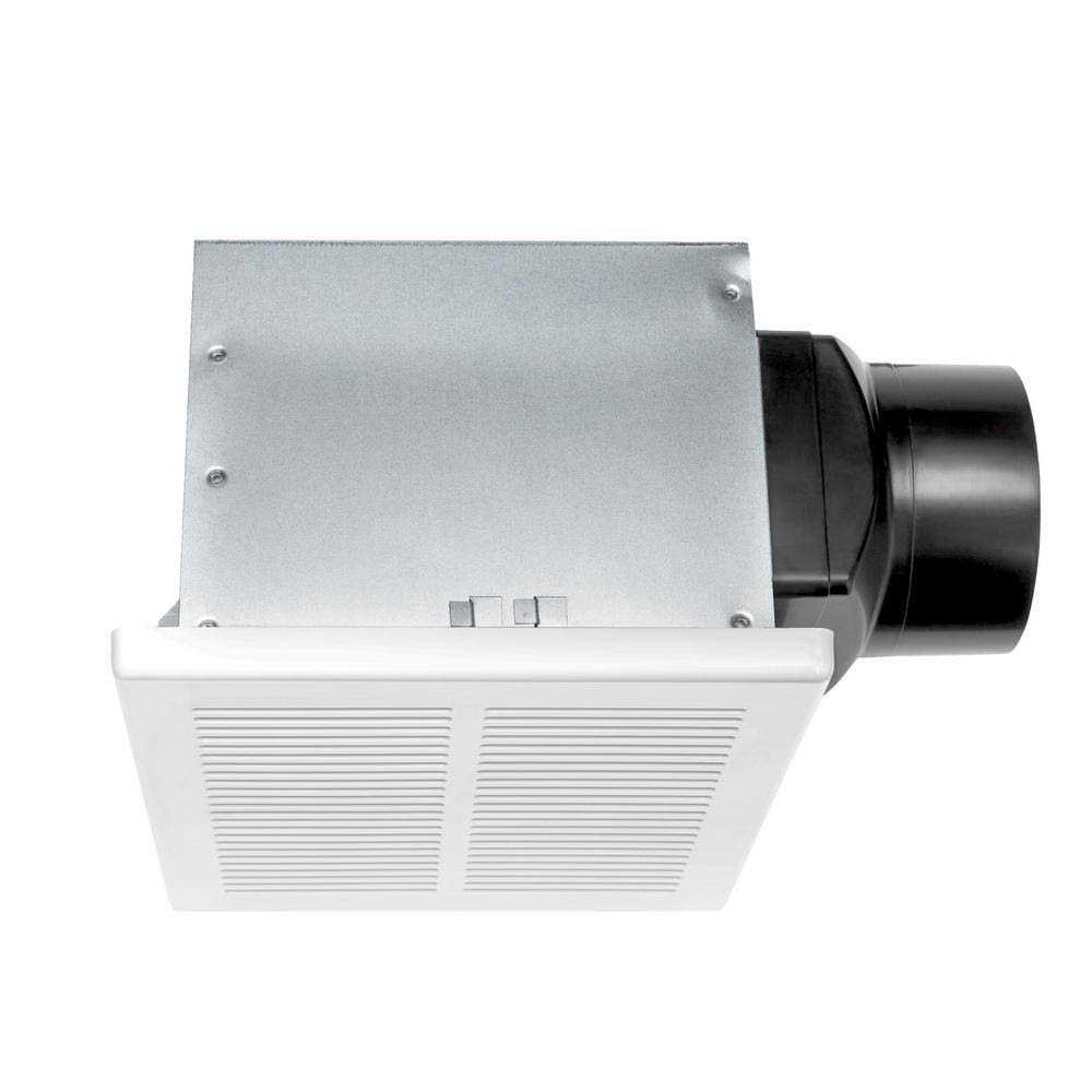 Hampton Bay 80 CFM Ceiling Mount Roomside Installation Humidity Sensing Bathroom Exhaust Fan - Image 3