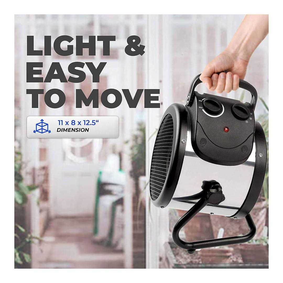 Bio Green Palma Basic Greenhouse Space Heater - Image 5