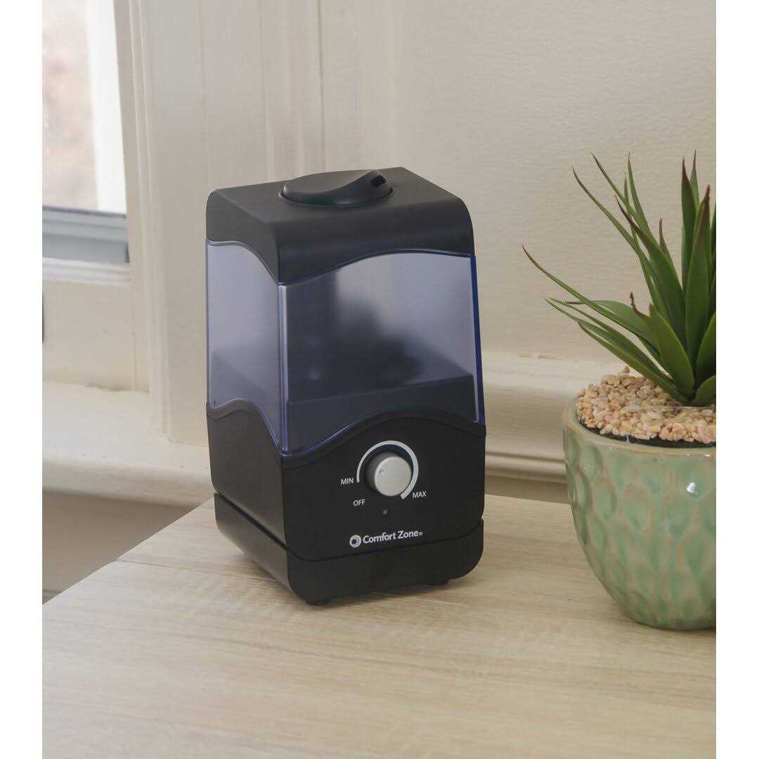 Comfort Zone Personal Wave Portable Ultrasonic Aromatherapy Humidifier - Image 5