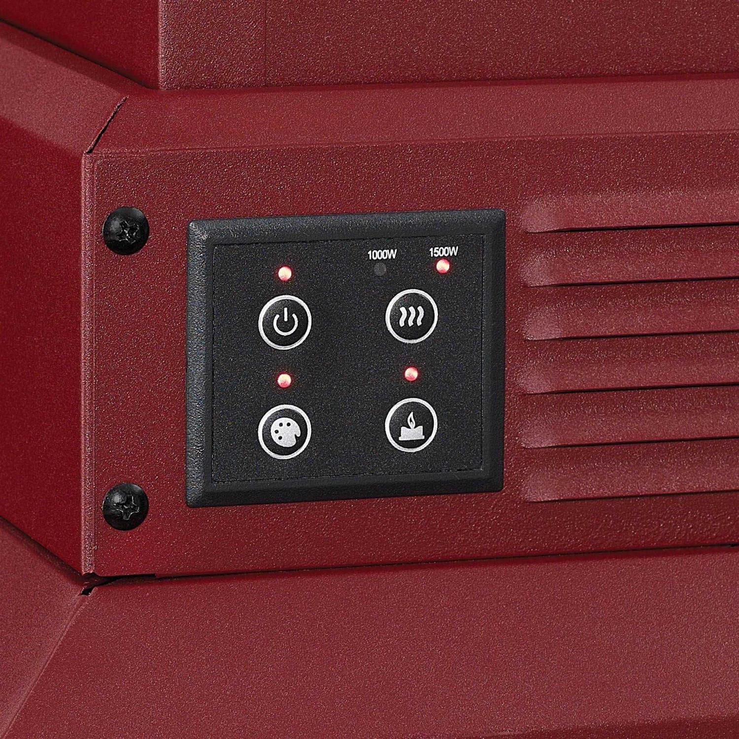 Duraflame 1,500-Watt Electric Lantern Infrared Quartz Space Heater with Remote Control - Image 4