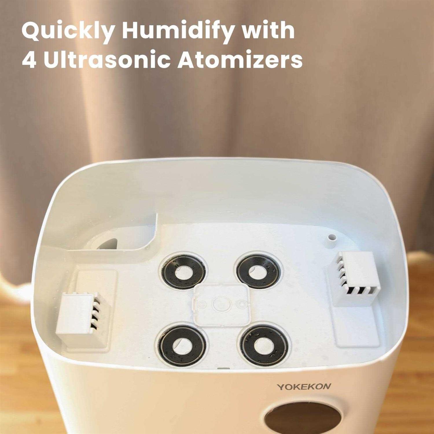 Humidifiers for Home Large Room-YOKEKON Large Humidifier for Whole House 3000 Sq Ft - Image 2