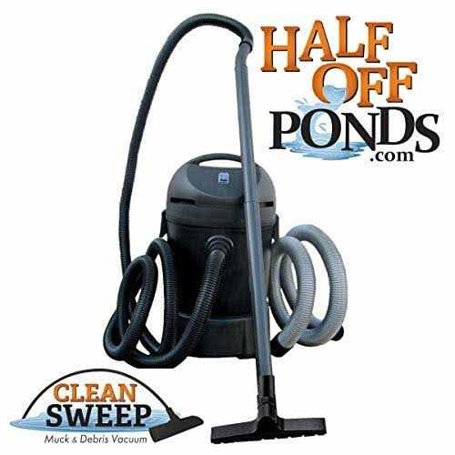 Half Off Ponds CleanSweep 1400 Pond Vacuum with a 13' Intake Suction Hose, 4 Extension Tubes, 3 Vacuum Nozzles, a 6.5 Foot Output Hose, and a Debris - Image 5