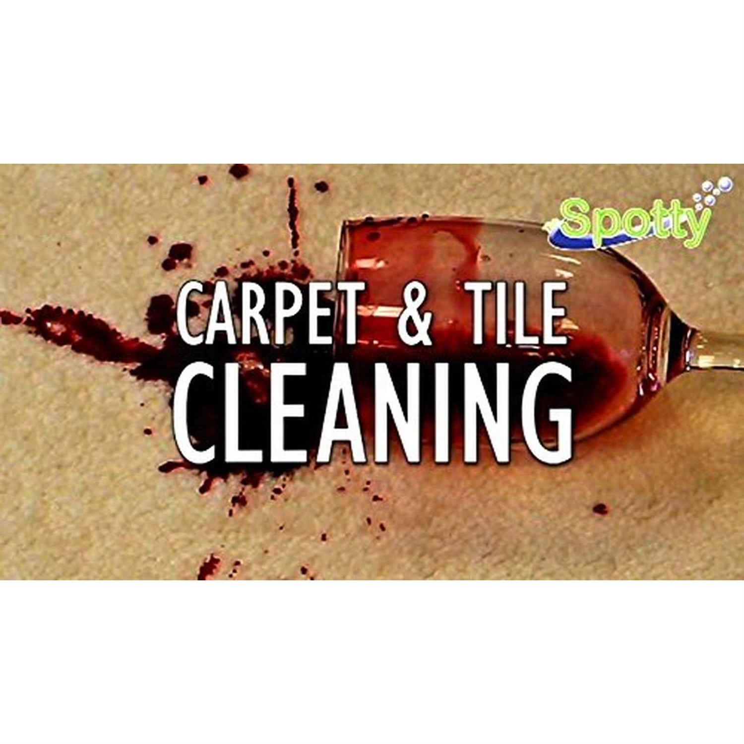 Cleanovation By The Cleaning Experts at Kirby Comes The Spotty ~ Carpet and Ceramic Tile Cleaning Brush, Stain and Dirt Remover for Carpet and Area Rug - Image 4