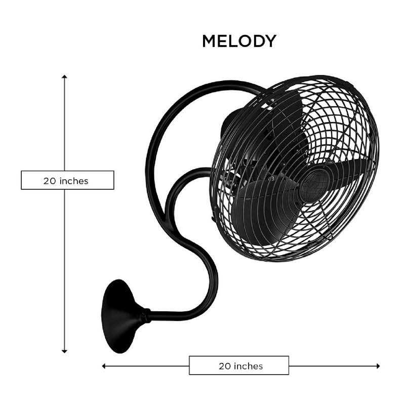 Matthews Fan Company Melody Wall Fan - Image 3