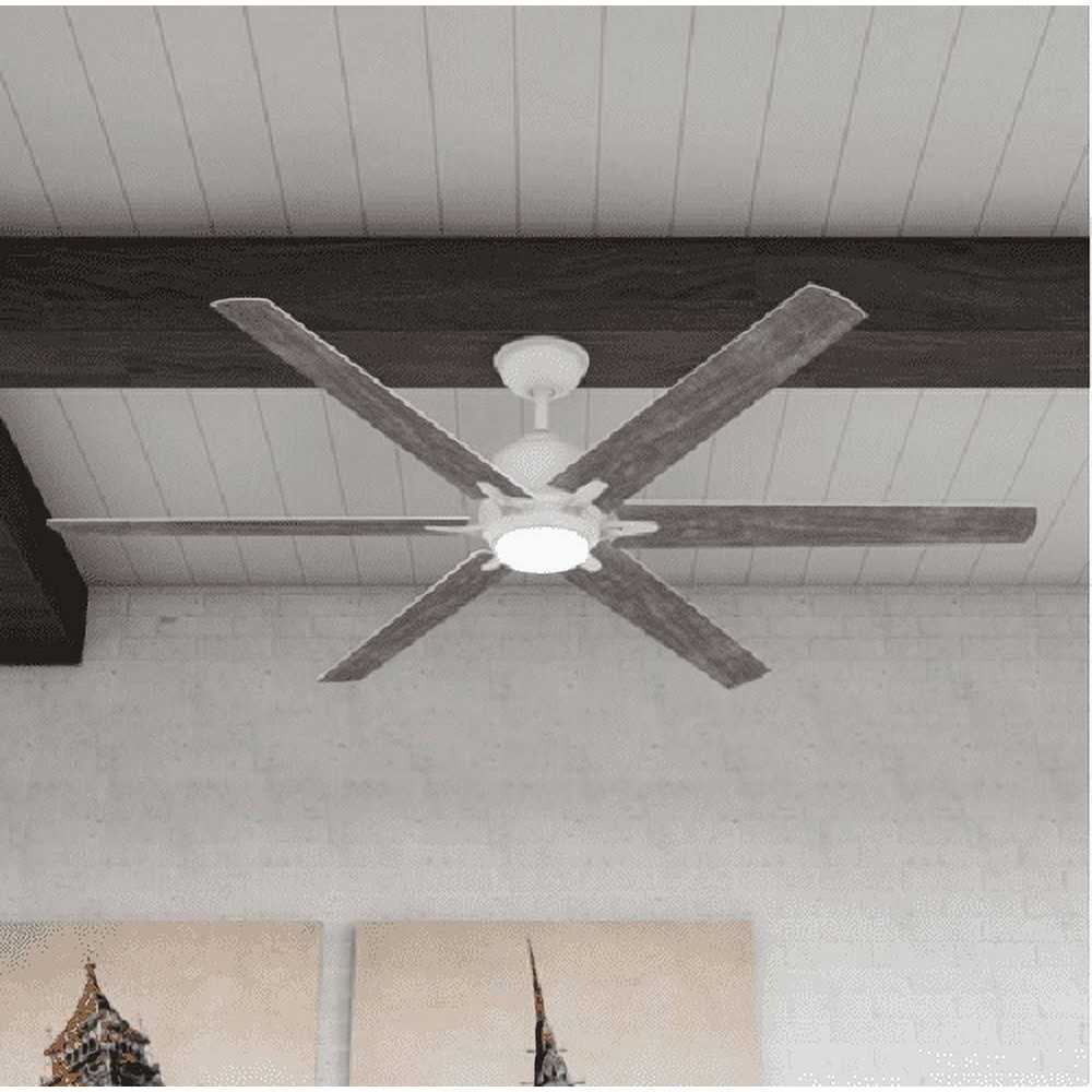 Home Decorators Collection Kensgrove 64 in. Integrated LED Ceiling Fan with Light and Remote Control - Image 2