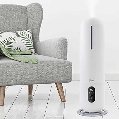 Crane 2 Gal. Tower Ultrasonic Cool Mist Humidifier with Remote - Image 2