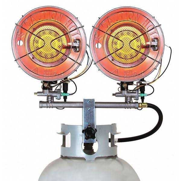 Dayton 5RCC1 Tank Top Portable Gas Heater - Image 2