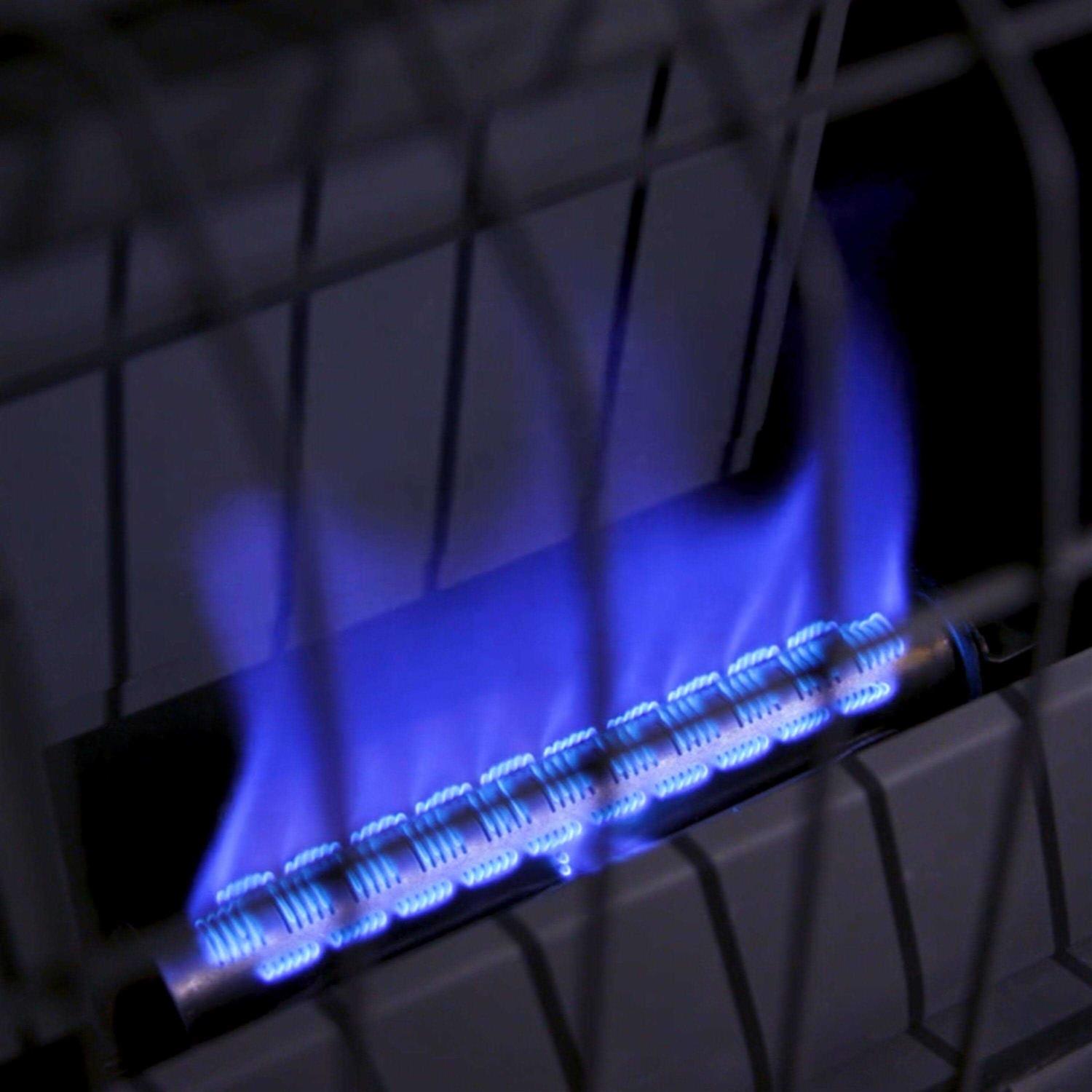 Dyna-Glo 10K BTU Liquid Propane Blue Flame Vent Free Ice House Heater IBF10PMDG-4 - Image 5