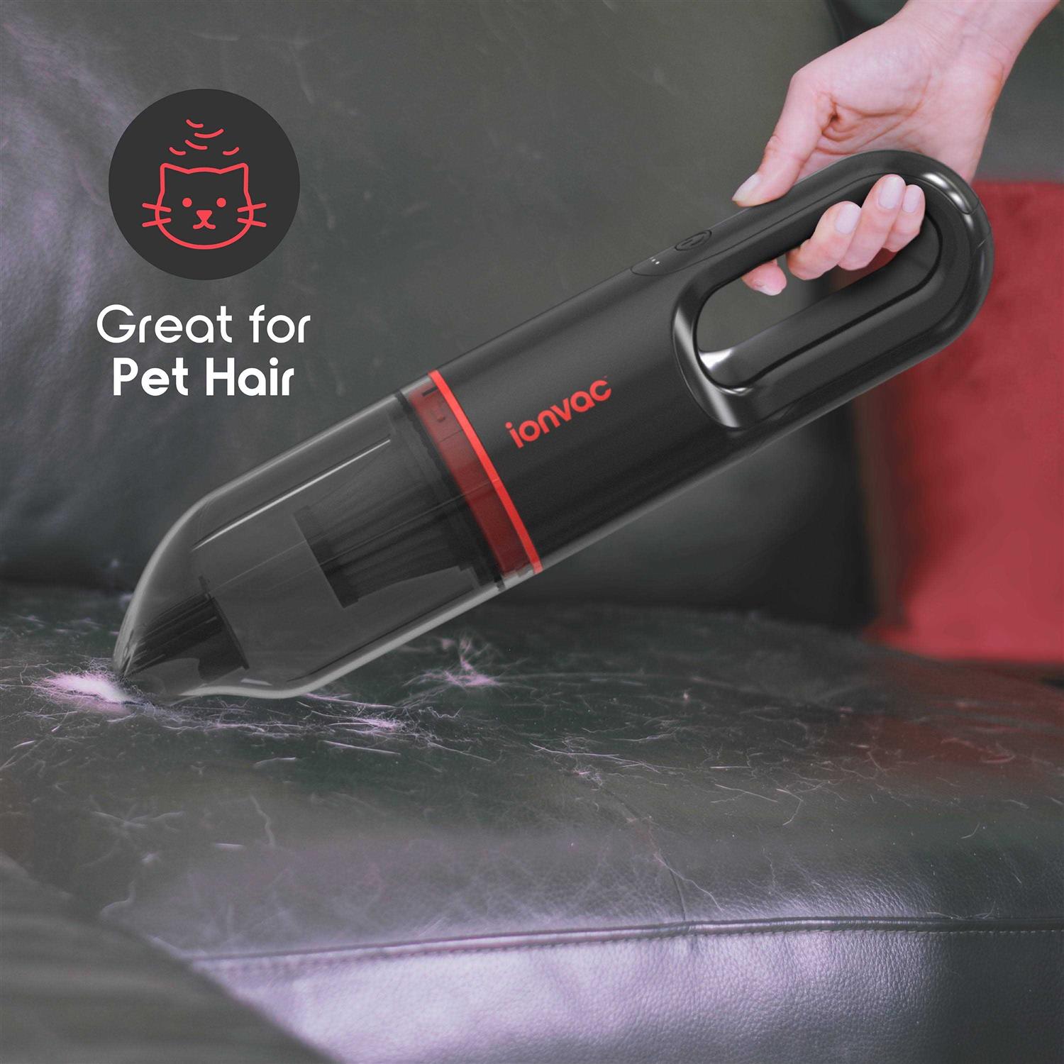 Ionvac Cordless Vacuum Lightweight Handheld Cordless Vacuum Cleaner USB Charging - Image 4