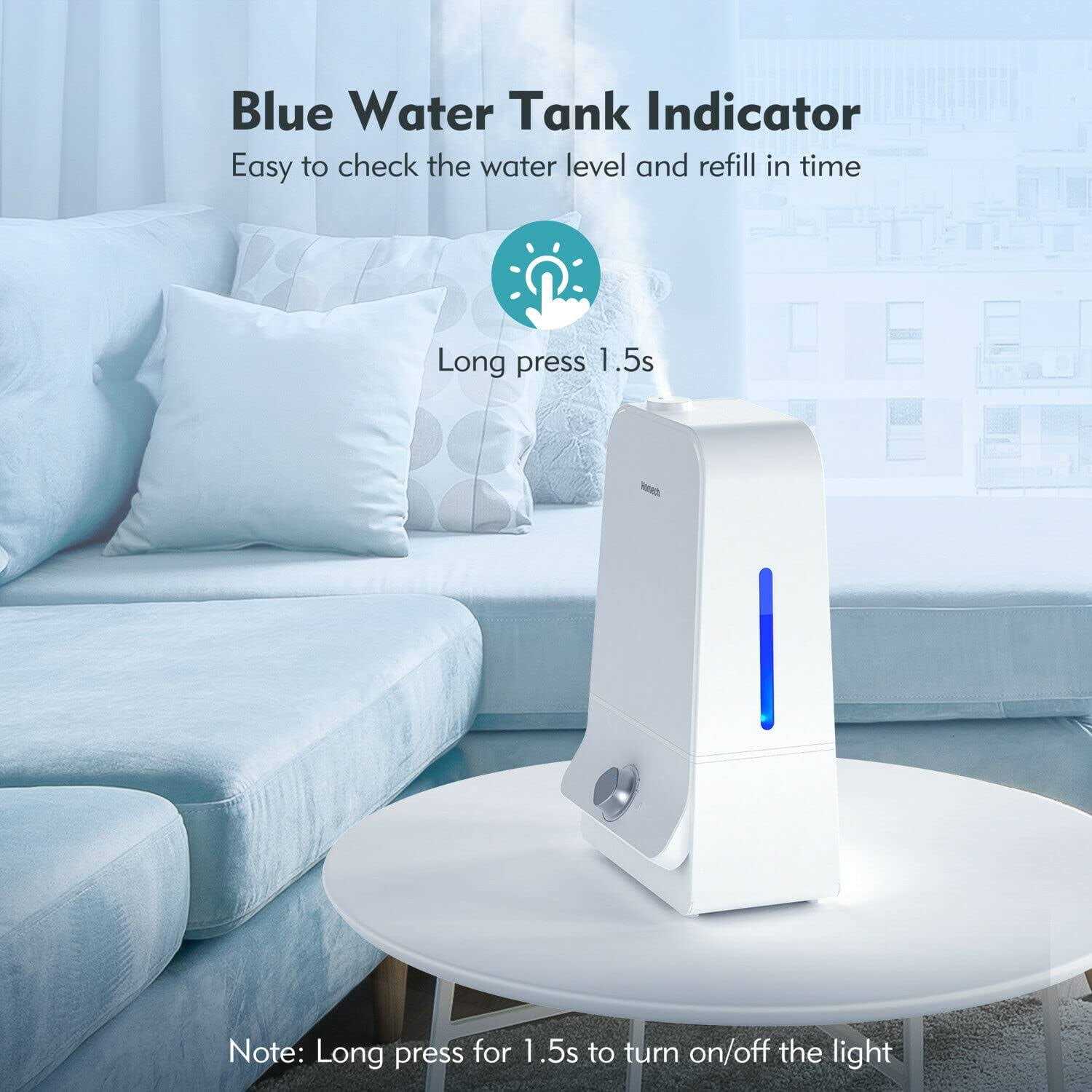 Homech Cool Mist Humidifiers Large Room - Image 5