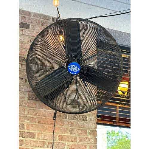 Global Industrial Oscillating Wall Mount Fan 607050 - Image 4