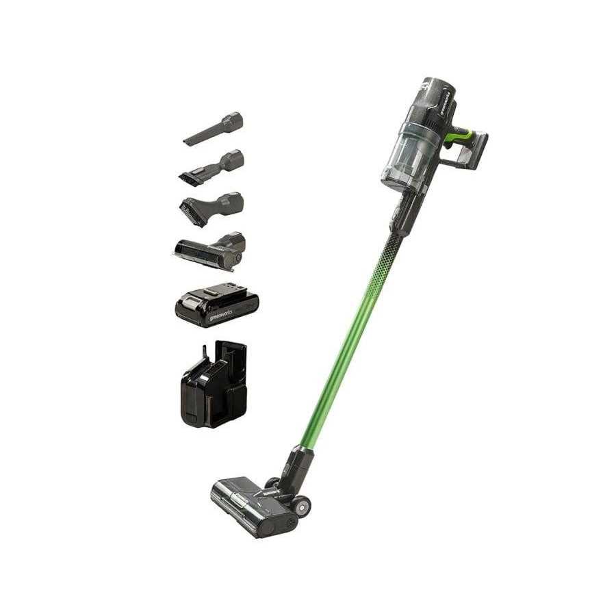 Greenworks 24 Volt Stick Vacuum with 4ah Battery