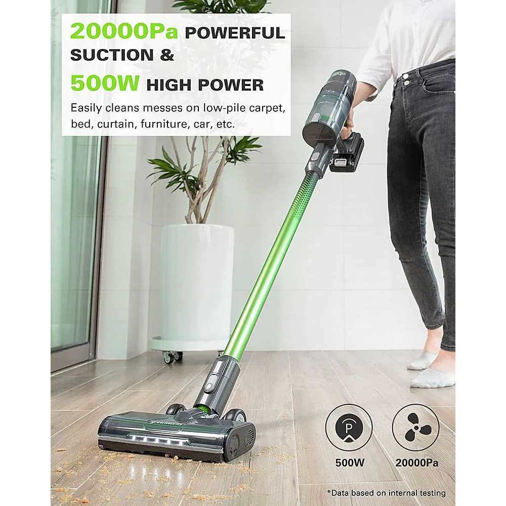 Greenworks 24 Volt Stick Vacuum with 4ah Battery - Image 5