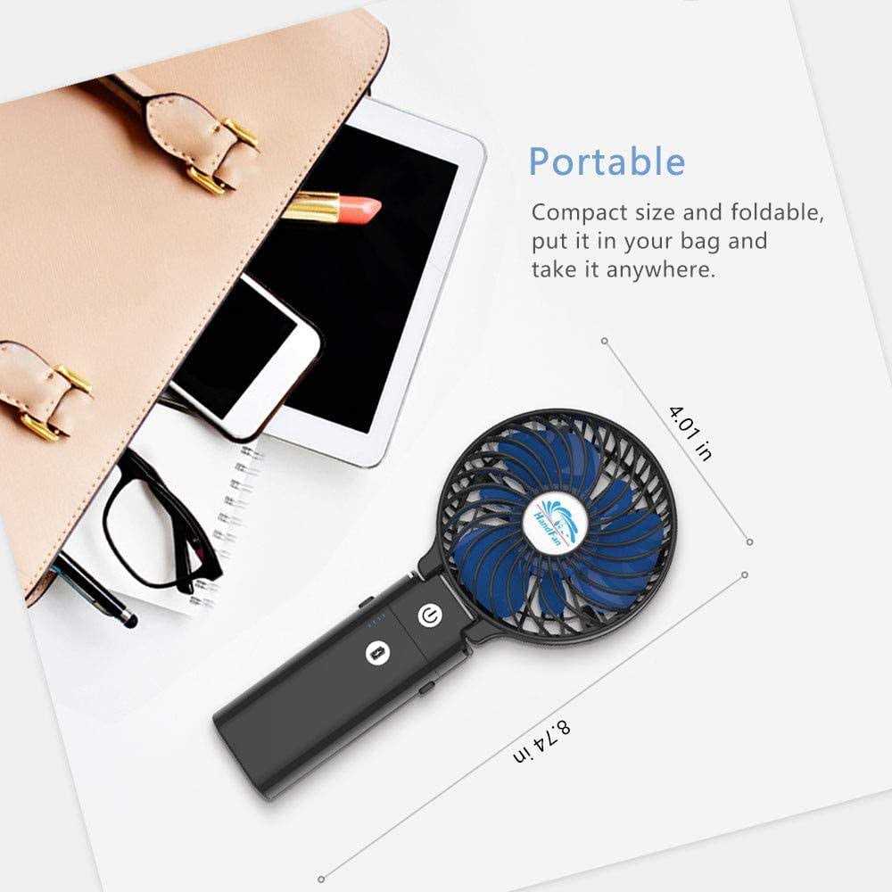 Handfan 5200mAh Portable Handheld Fan Personal Fan - Image 2