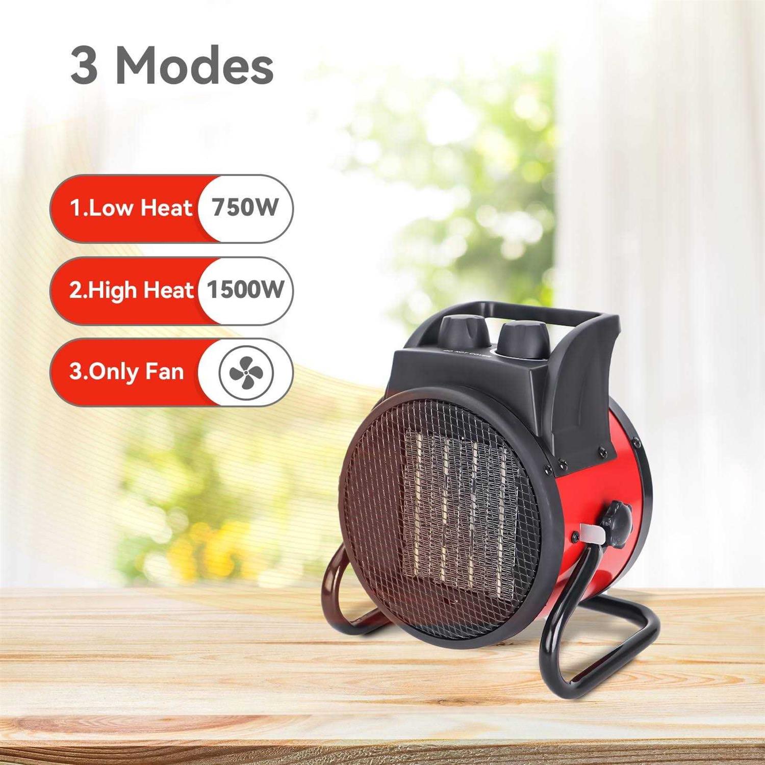 Beyond Heat Portable Barrel Ceramic Utility Heater - Image 5