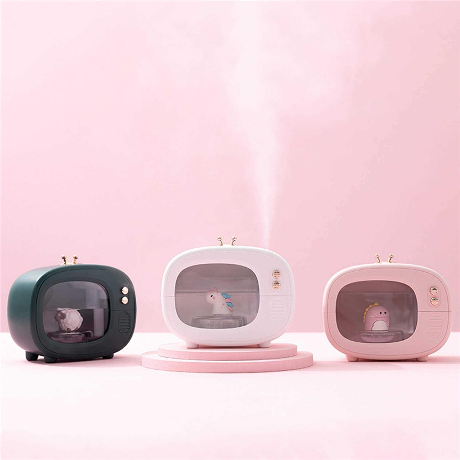 Cool Mist Animal Humidifiers LED Nightlights Mini Cute USB Humidifier - Image 3