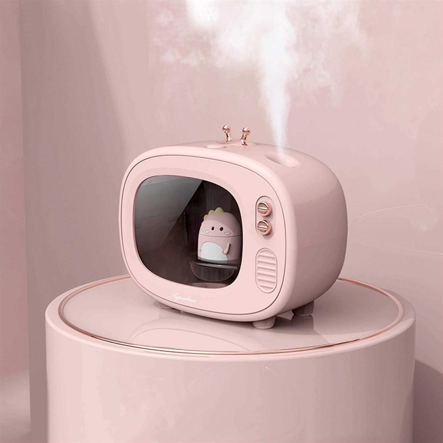 Cool Mist Animal Humidifiers LED Nightlights Mini Cute USB Humidifier - Image 4