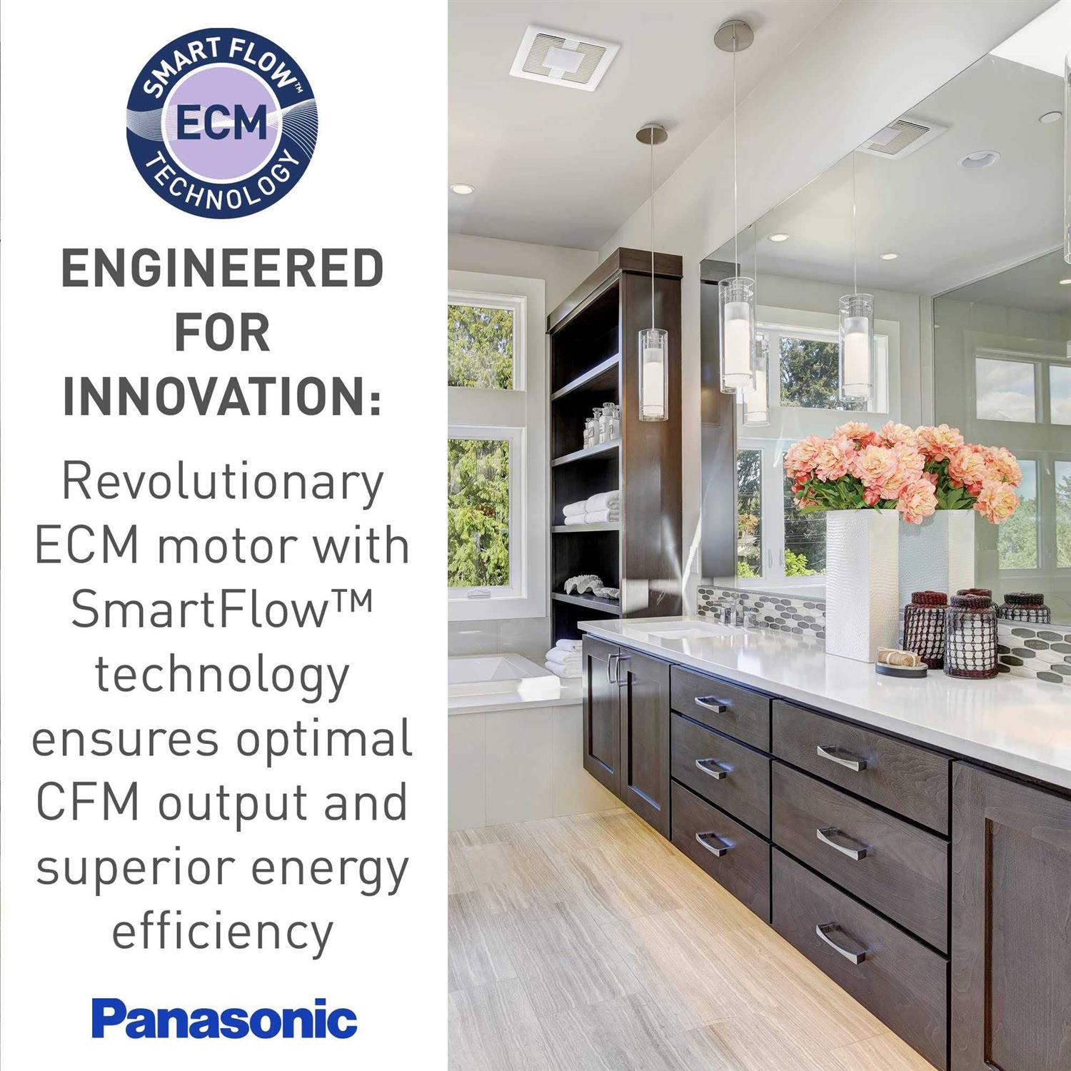 Panasonic FV-1115VKL2 WhisperGreen Select Fan/Light - Image 3