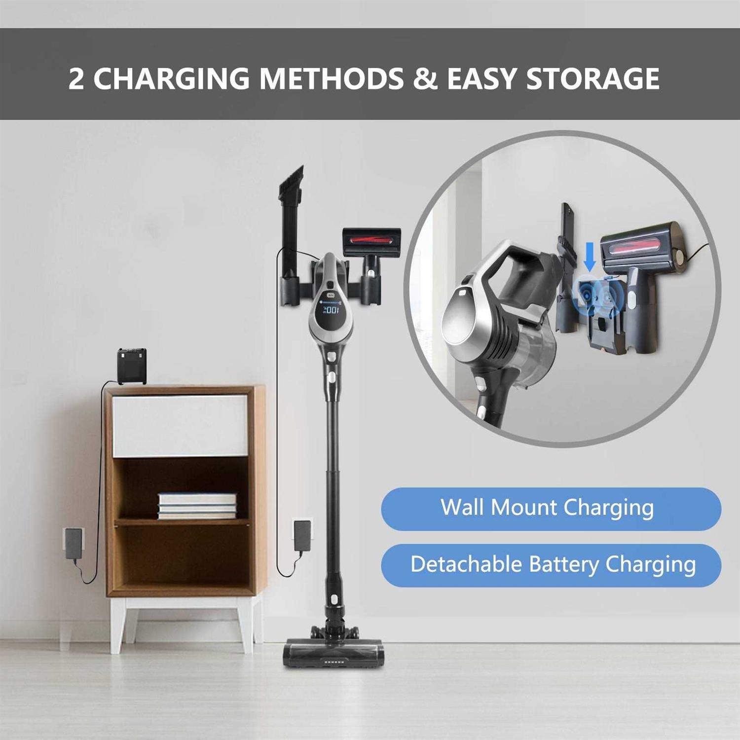 Moosoo K17G/TC1 Pro Hardwood And Carpet Vacuum - Image 3