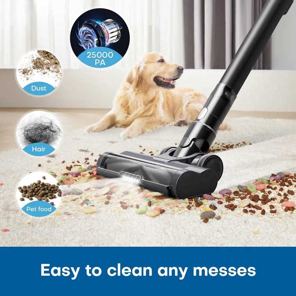 Moosoo K17G/TC1 Pro Hardwood And Carpet Vacuum - Image 5