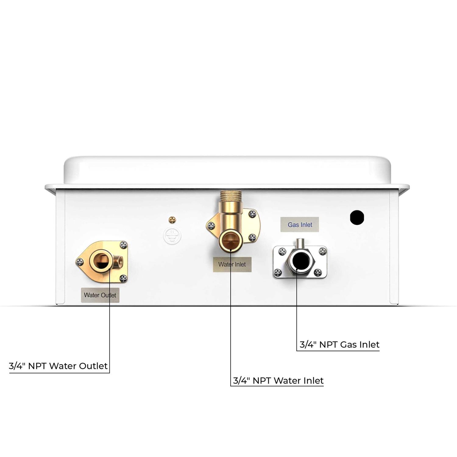 Eccotemp Builder Grade 6.0 GPM Indoor Tankless Water Heater 6GB-I - Image 4