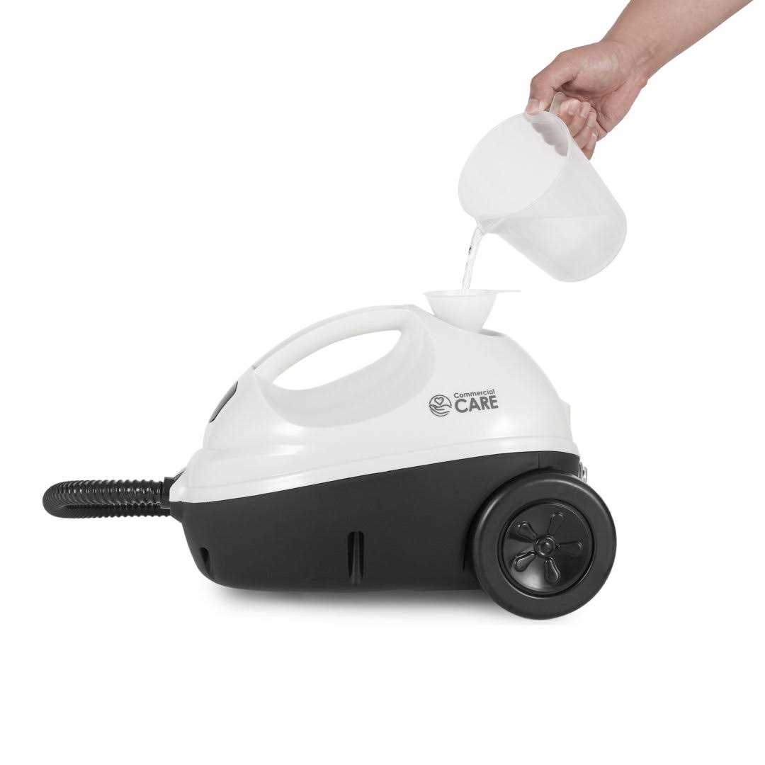 Commercial Care Steam Cleaner, 1500w Multipurpose Steamer with Accessory Kit, Steamer for Clothes and Floor Steamer - Image 4
