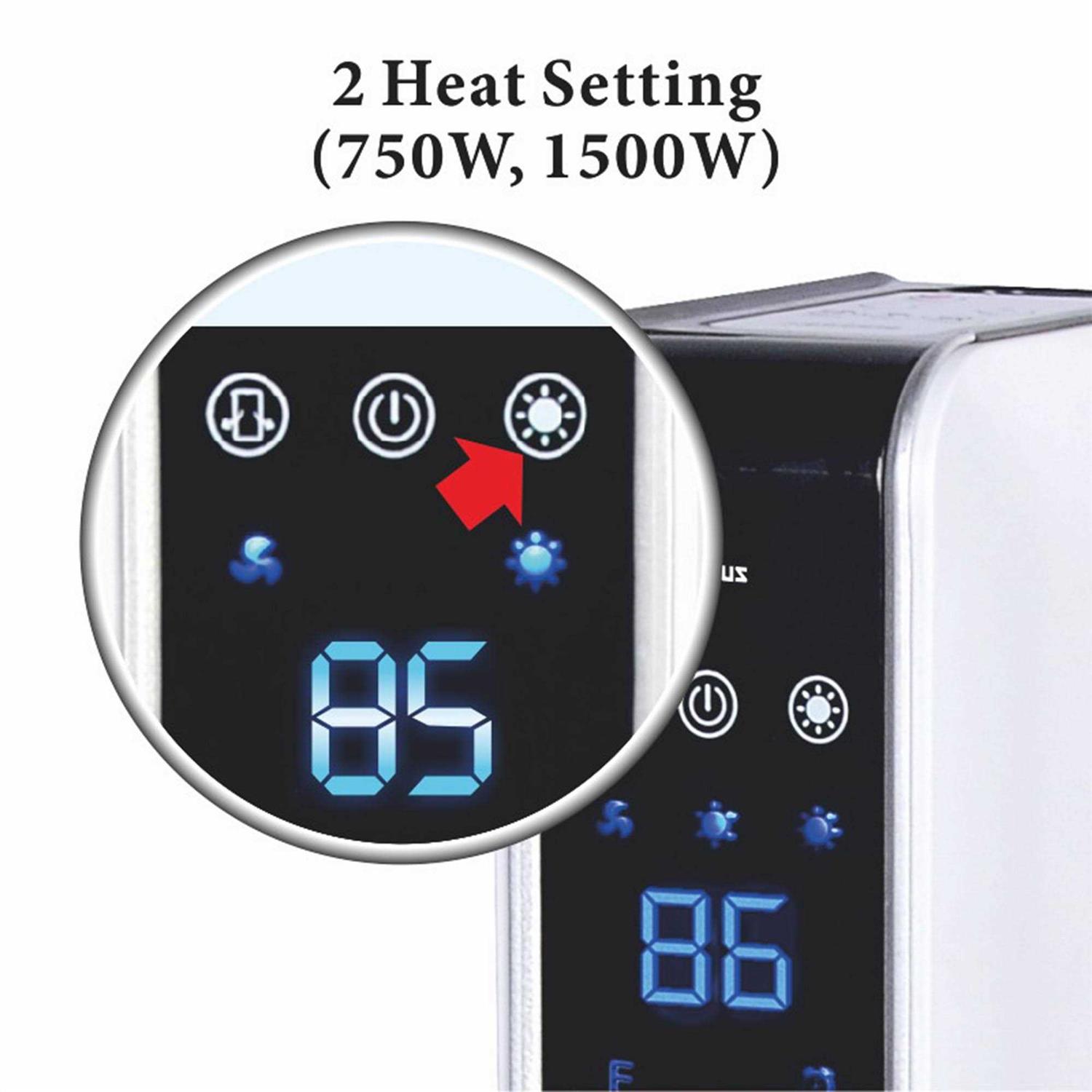 Optimus 29 Oscillating Tower Heater with Remote H-7329 - Image 2