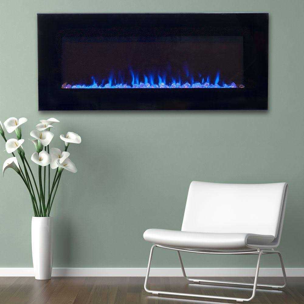 Northwest LED Fire and Ice Electric Fireplace with Remote - Image 3